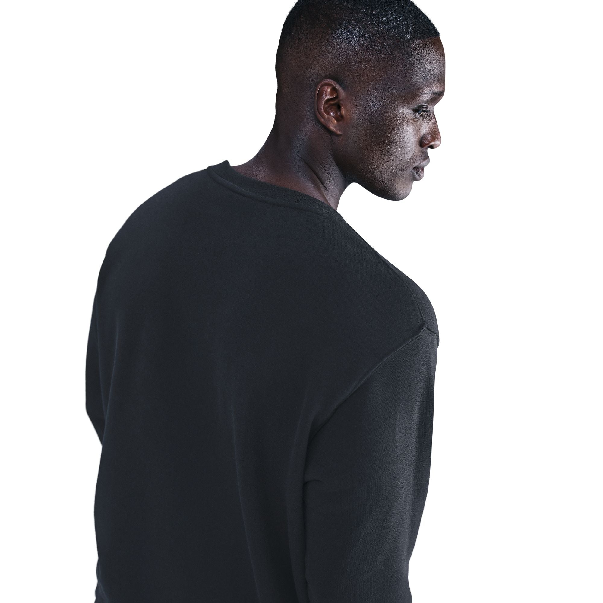 Nike Men's Club Fleece Crewneck - Black