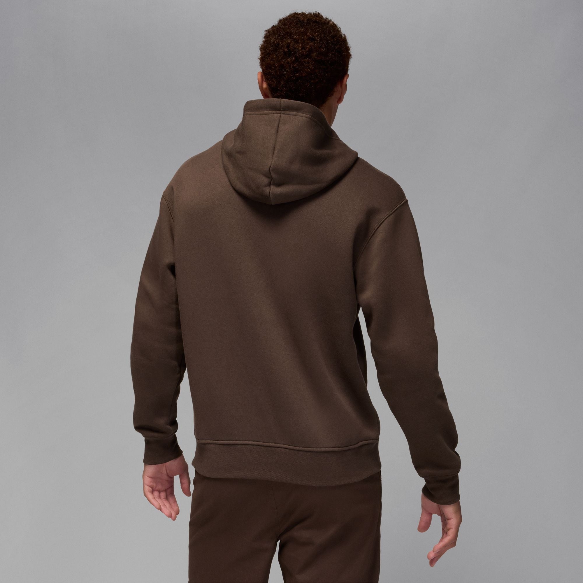 Air Jordan Mens Brooklyn Fleece Pullover Hoodie - Brown