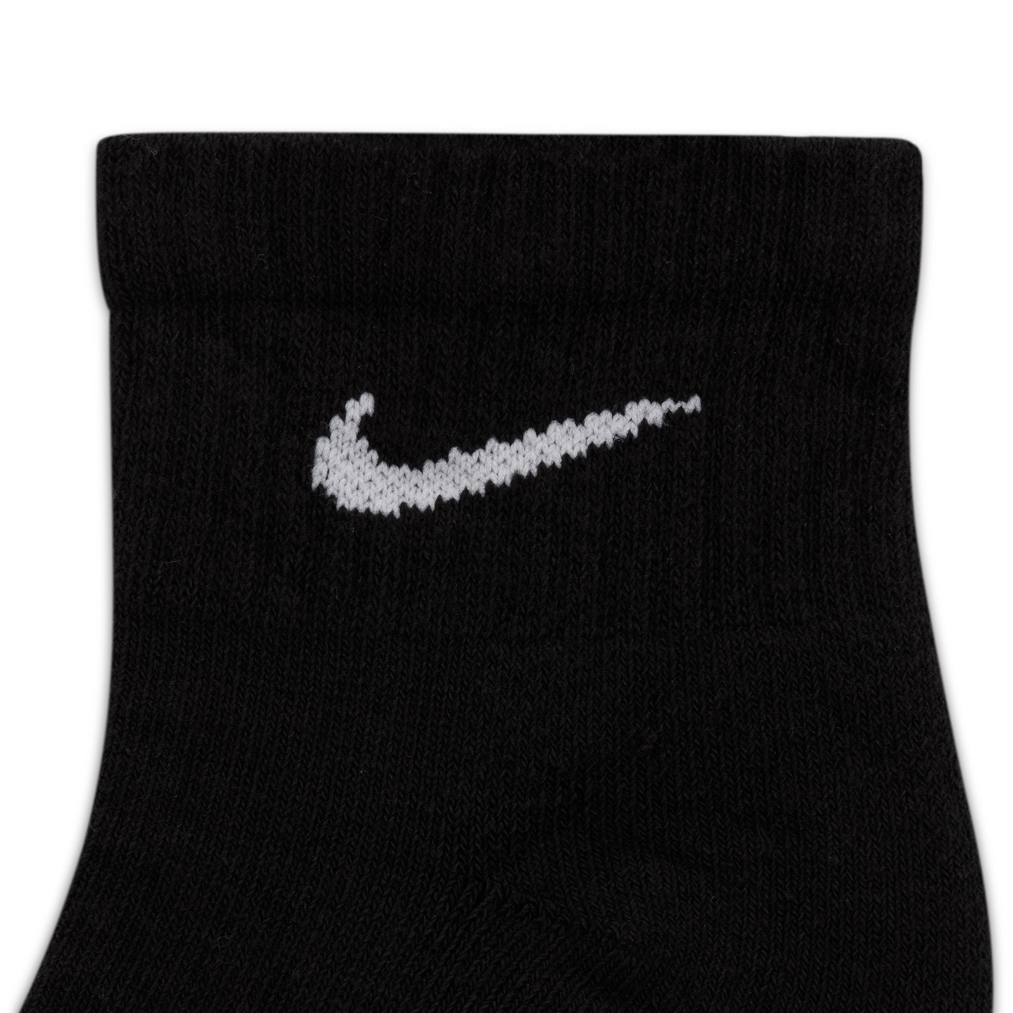 Nike Men's Everyday Cushioned 6-Pack Ankle Socks - Black