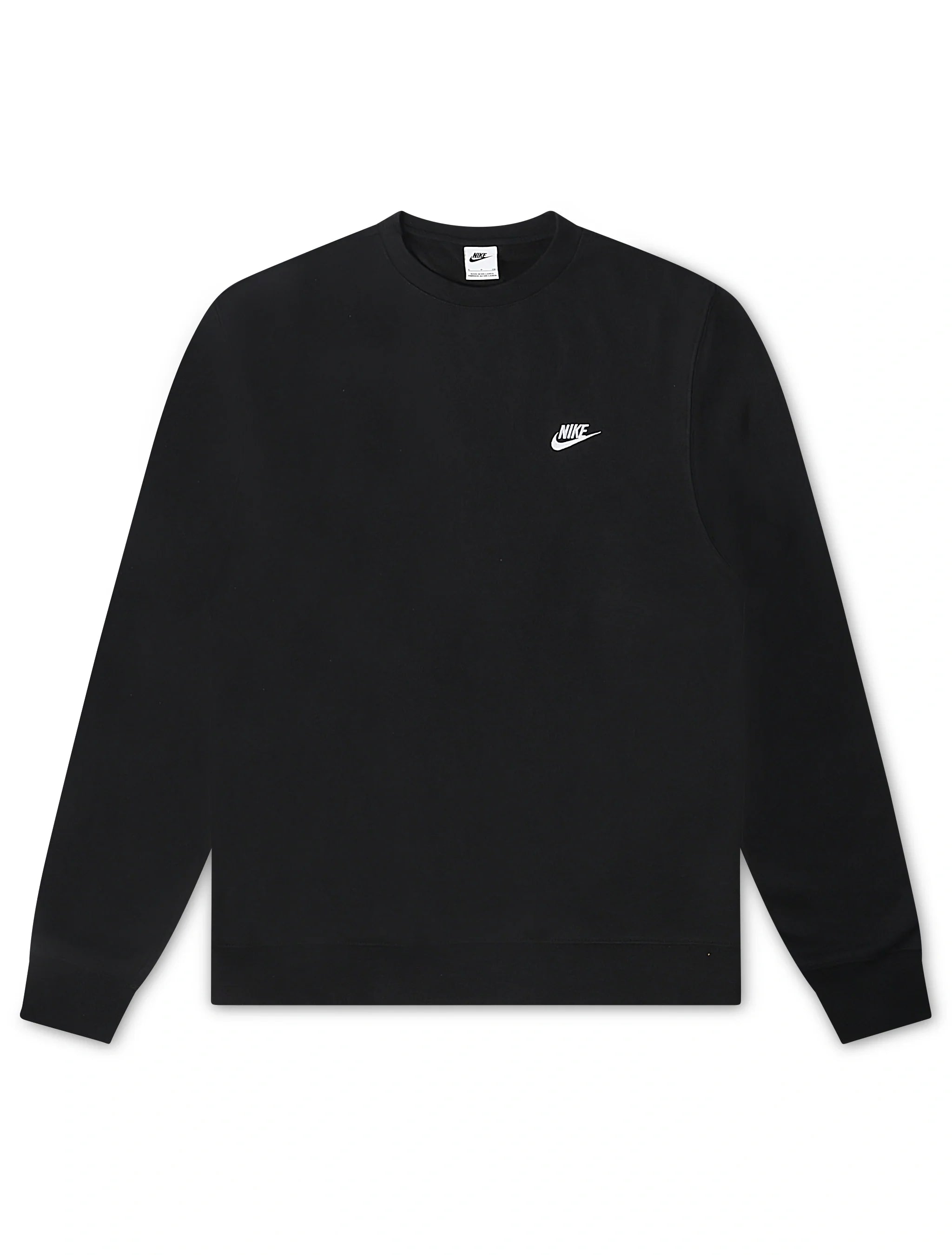 Nike Men's Club Fleece Crewneck - Black